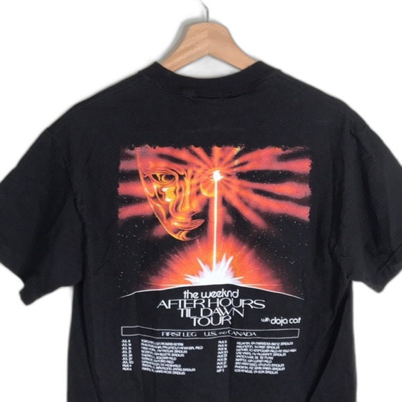The Weeknd After Hours Till Dawn Tour with Doja cat shirt 2022 Size Medium - Picture 9 of 11